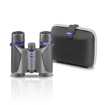 ZEISS Prismáticos TERRA ED POCKET GRIS/NEGRO 10X25 T*