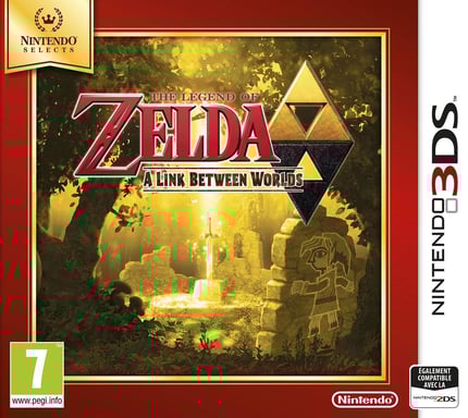 Nintendo The Legend of Zelda : A Link Between Worlds - Selects Sélectionne Allemand, Anglais, Espagnol, Français, Italien Nintendo 3DS