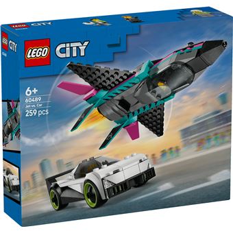 LEGO City 60489 Le jet contre la voiture - Neuf
