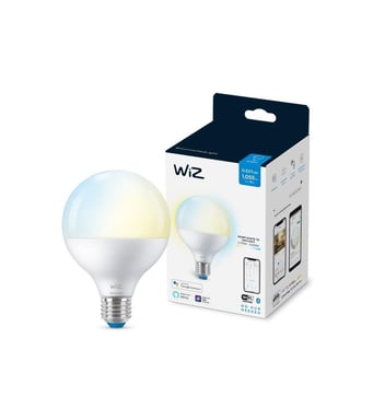 WiZ Globe 120 blanco variable E27 75W bombilla conectada