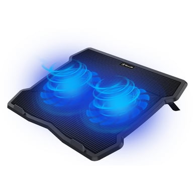 Tellur TLL491101 système de refroidissement pour ordinateurs portables 39,6 cm (15.6'') 1200 tr/min Noir