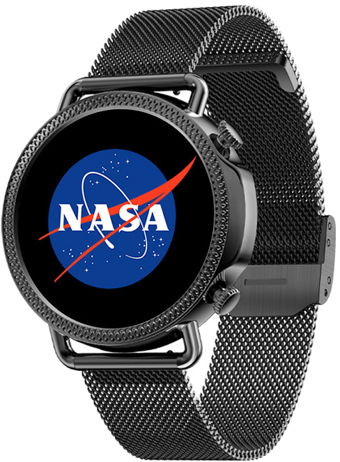 NASA Montre Connectée Femme; Smartwatch; Sport; IP67; Santé; Images de l'univers; Android - iOS; Mod
