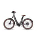 Bicicleta eléctrica de fibra de carbono MIHOGO AIR MAX con doble batería, app inteligente y frenos hidráulicos - plateada