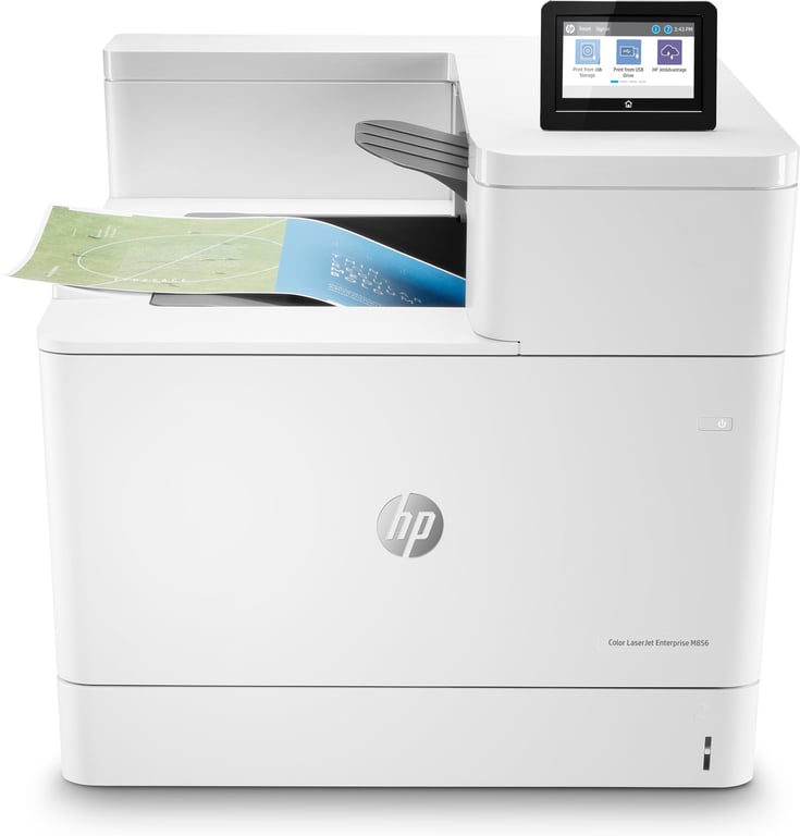 HP Color LaserJet Enterprise M856dn - vue 2