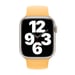 Bracelet Boucle unique en Silicone pour Apple Watch | 38/40/41/42 mm - Taille 7 - Sunglow