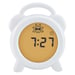 Réveil avec Veilleuse Sleep Trainer Pédagogique et Ludique Blanc