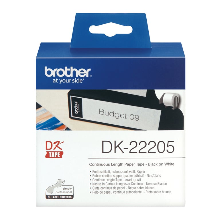 Brother DK 22205 - vue 3