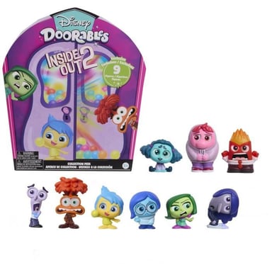 Doorables Inside Out 2 Collector 9 Figuras