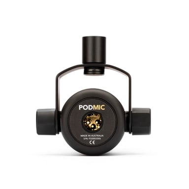 Rode RØDE PodMic Noir Microphone de scène/direct - Neuf Noir - vue 2