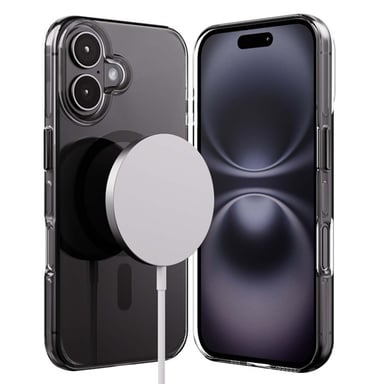 tech21 Evo - Custodia trasparente per iPhone 15, protezione dagli urti, colore: Trasparente