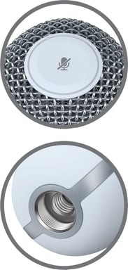 HyperX SoloCast - Microfono USB (bianco)