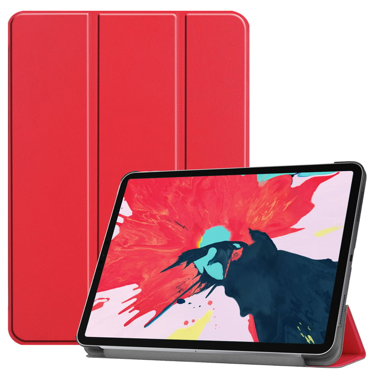 Etui Apple iPad Pro 12.9 Pouces 2022 / iPad Pro 12,9 2021 / iPad Pro 12,9  2020 6e/5e/4eme generation smartcover rouge - Housse protection pochette -  Xeptio