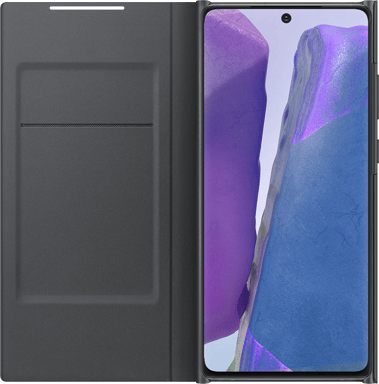 Samsung Galaxy Note20 Folio LED View Cover con tarjetero Negro