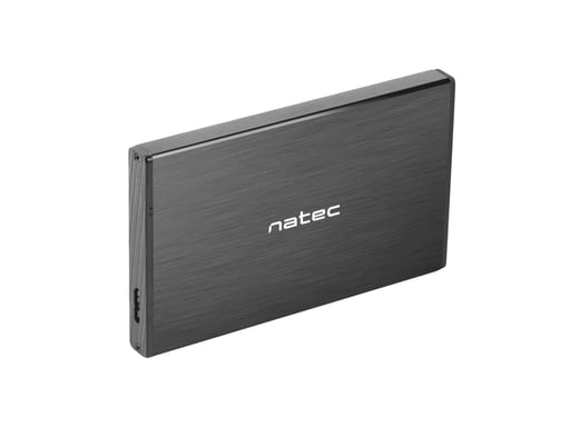 NATEC NKZ-0941 caja para disco duro externo Carcasa de disco duro/SSD Negro 2.5''