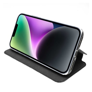 Akashi ALTFCUIRIP13BLK coque de protection pour téléphones portables 15,5 cm (6.1'') Housse Noir Apple (brand) iPhone 14 / 13