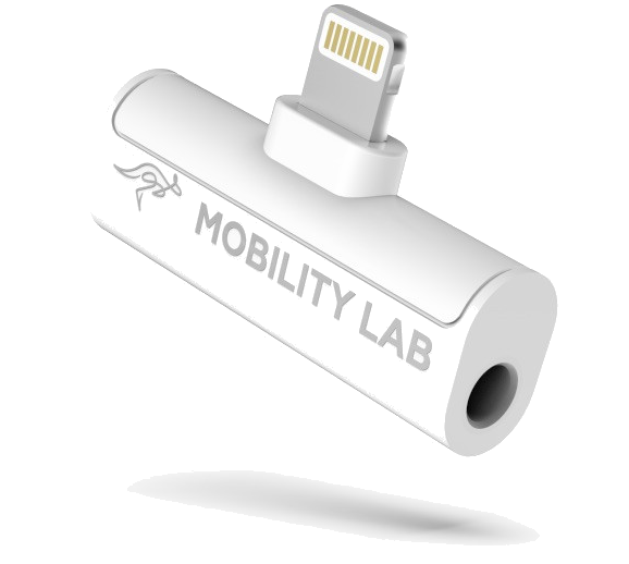 MOBILITY LAB - Adaptateur Lightning et Jack Splitter Musique et Recharge simultanées