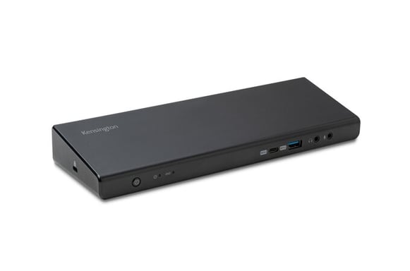 Kensington SD4750P Station d'accueil USB-C & USB-A avec 2 sorties 4K, chargeur 85W PD DP&HDMI, Win/Mac/Chrome