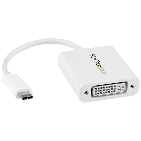 StarTech.com Adattatore video da USB Tipo-C a DVI - M/F - Bianco
