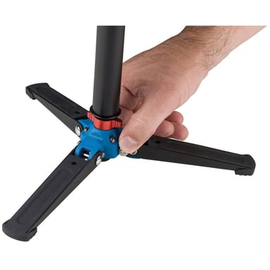 Benro A38FD pieds pour camescopes Aluminium Noir, Bleu, Orange