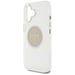 Étui Guess IML Metal Colored Circle Classic Logo MagSafe pour iPhone 16 gris