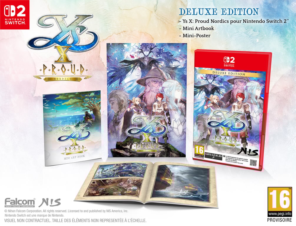 NIS America Ys X: Proud Nordics - Deluxe Edition - Neuf