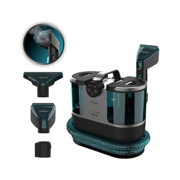 Nettoyeur Vapeur Cecotec Conga 7000 Carpet&Spot Clean Steam XXL 1700W – Réservoir 1600ml - vue 2