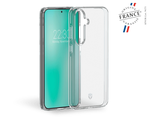 Coque Renforcée Samsung G S24+ FEEL Origine France Garantie Transparente - Garantie à vie Force Case