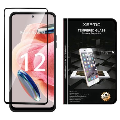 Xiaomi Redmi Note 12 Pro 5G vitre protection écran noir