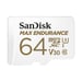 SanDisk Max Endurance 64 Go MicroSDXC UHS-I Classe 10