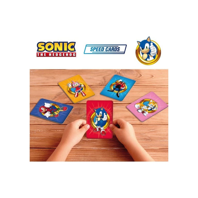 Sonic Jeu de Cartes de Vitesse Jeu de cartes LISCIANI Rapidité Univers Sonic - vue 3
