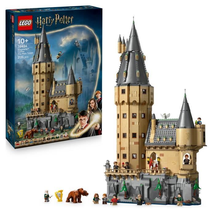 LEGO Harry Potter 76454 Le Château de Poudlard : la Tour Principale - vue 3