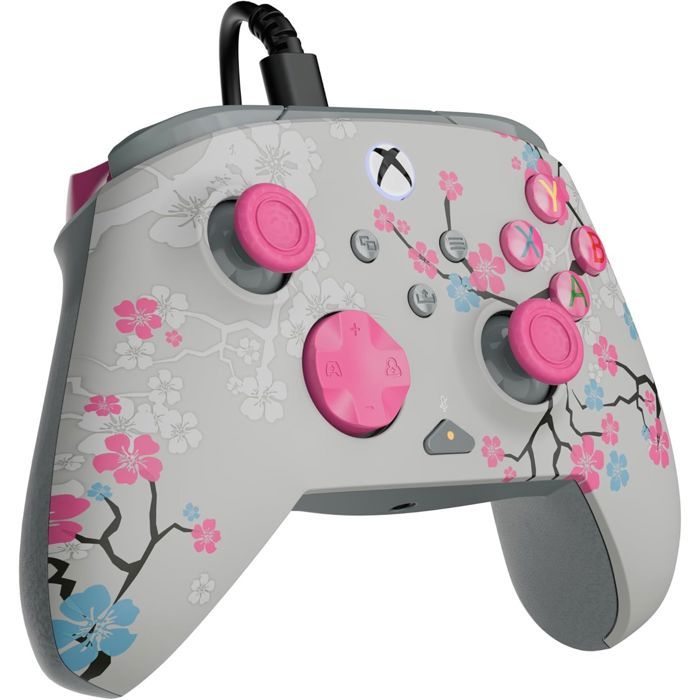 Manette de jeu - Xbox - Rematch Advanced - Filaire - Cherry Blossom - Compatible PC - - Neuf
