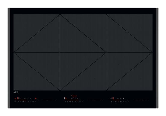 AEG TR84IT00FB Noir Intégré 80 cm Plaque avec zone à induction 6 zone(s) - Neuf