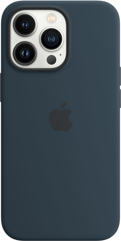 APPLE Coque Silicone pour iPhone 13 Pro avec MagSafe - Abyss Blue