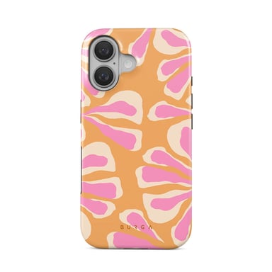Burga Funda para iPhone 16 MagSafe Tough Shockproof Modelo Aloha Rosa