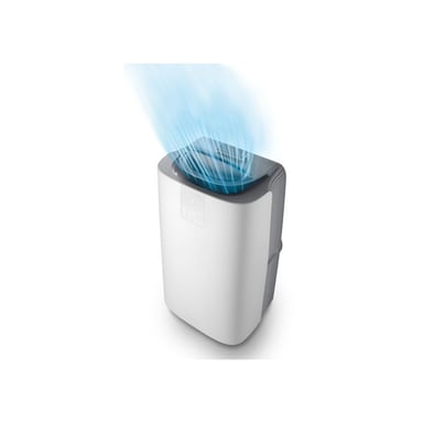 Climatiseur mobile DeLonghi PAC AP130pi GentleJet Inverter 13 000 BTU/h 3300 W Blanc et gris