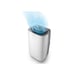 Climatiseur mobile DeLonghi PAC AP130pi GentleJet Inverter 13 000 BTU/h 3300 W Blanc et gris