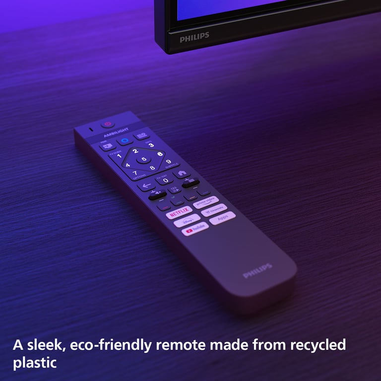 85MLED910 215cm 4K UHD QLED Ambilight VRR 144Hz Smart OS Titan 2025 - vue 3