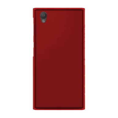 Coque silicone unie compatible Givré Rouge Sony Xperia L1