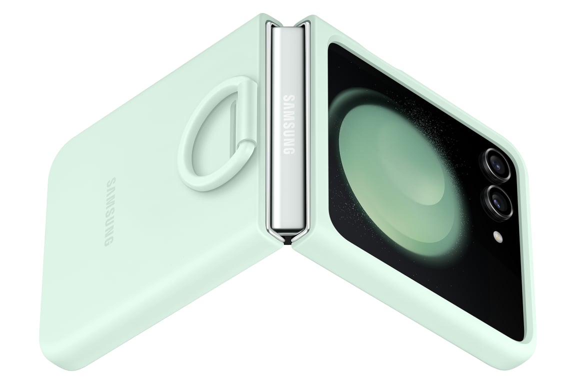 Samsung Etui Silicone avec Anneau Galaxy Z Flip5 - vue 8