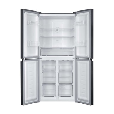 Schneider SCMD362HNF-XD - Réfrigérateur Multiportes 362L Inox