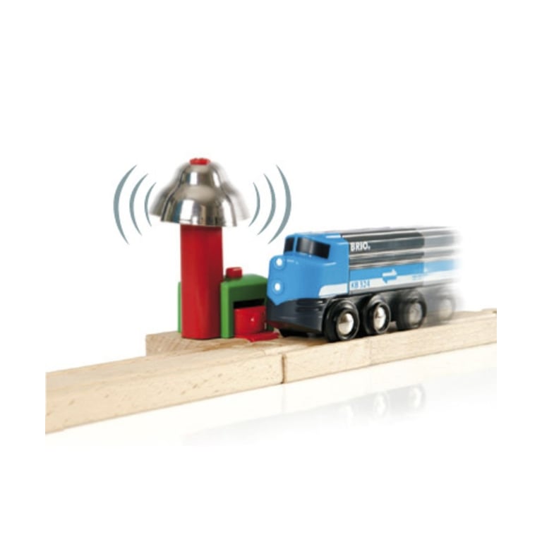 Signal à Cloche Magnétique Brio 33754 - Effet Sonore Ferroviaire - Neuf