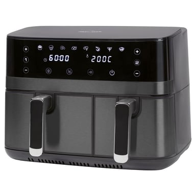 Friteuse à air chaud Air fryer 9L double compartiement 2700W Proficook PC-FR1295H-Noir - Neuf