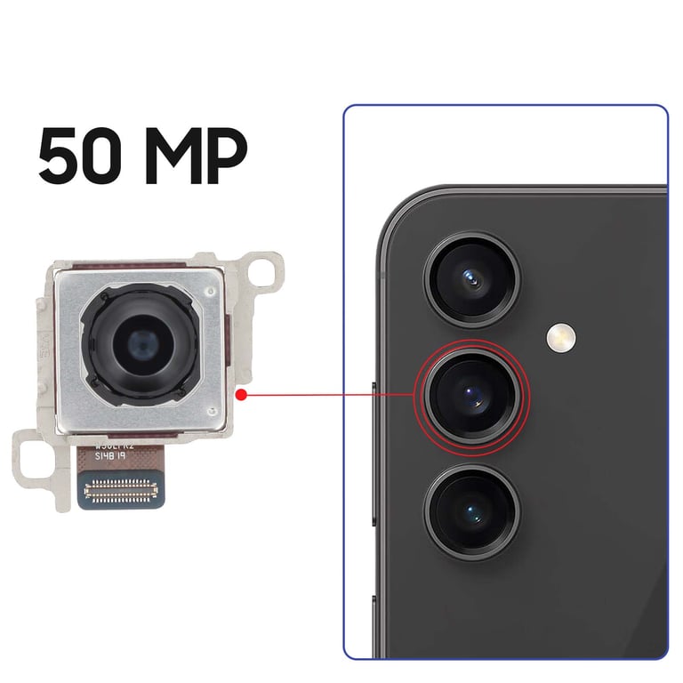 Caméra Samsung Galaxy S24 FE 50MP - vue 4