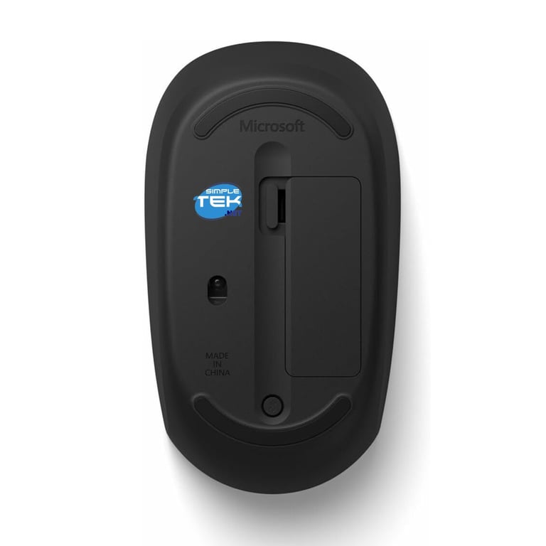 Microsoft Bluetooth Mouse – Bluetooth pour PC ordinateurs portables compatible Windows Mac Chrome OS confortable transportable 2.4 GHz – RJN 00002 - vue 4