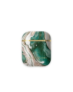 Cover per AirPods 1 e 2 Golden Jade Marble