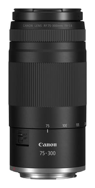 Canon RF 75-300 mm F4-5.6 Cropped frame(APS-C) camera Objetivo de zoom Negro