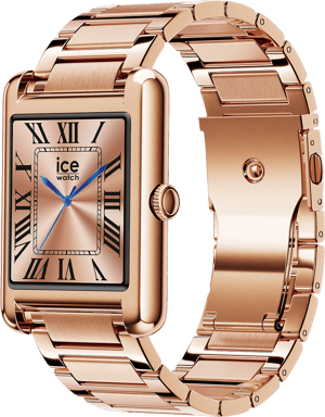 Montre ICE SMART TK 2.0 Rectangulaire avec Bracelet Acier inoxydable Or rose métak Ice Watch