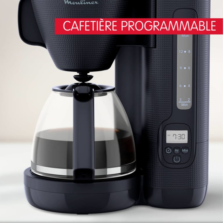 MOULINEX Cafetière filtre 15 tasses programmable Morning FG2M2810 - vue 8