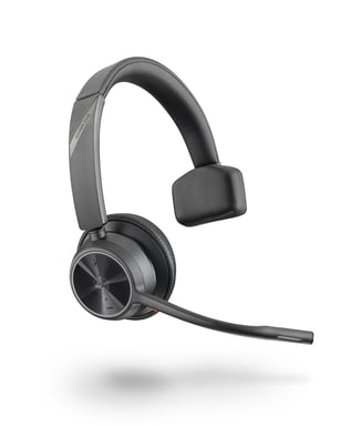 POLY Voyager 4310 UC Casque Avec fil &sans fil Arceau Bureau/Centre d'appels USB Type-C Bluetooth Noir